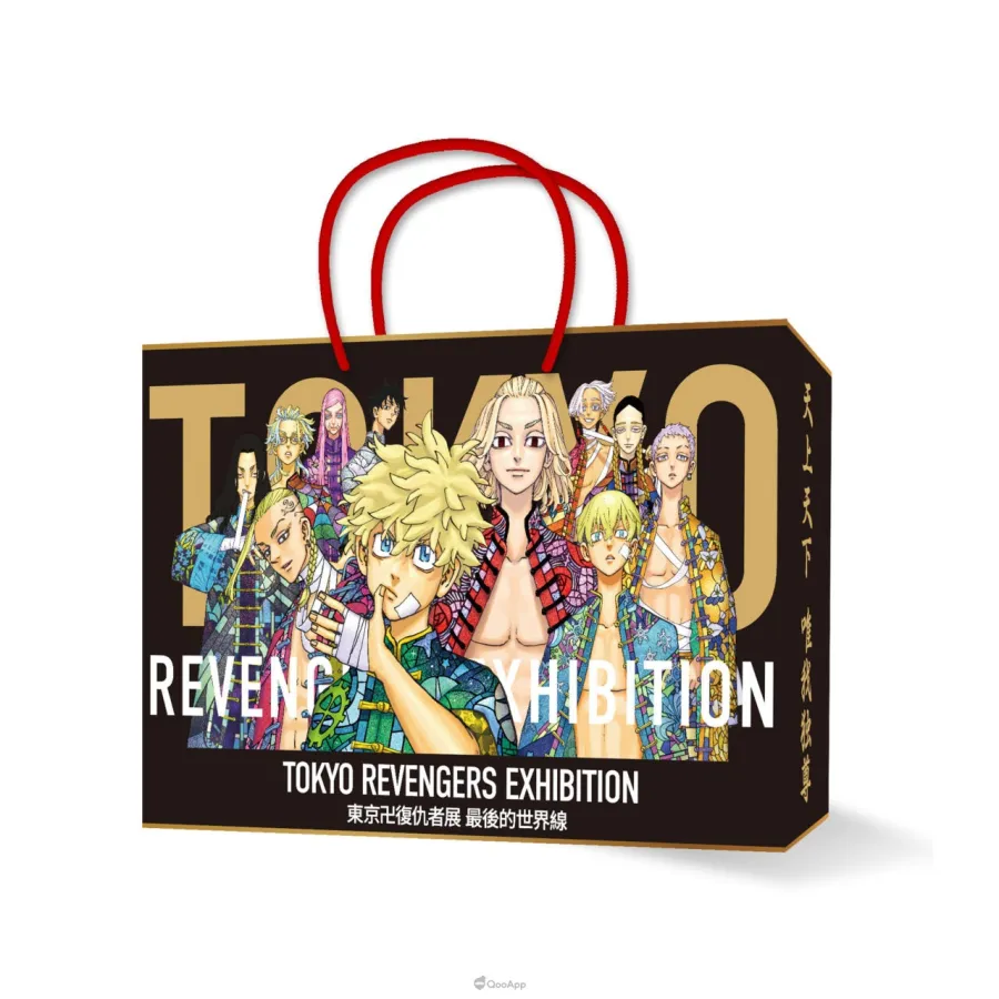 《東京卍復仇者展》快閃店將於8月6日起台中中友百貨推出!精選彩色複製原畫與周邊商品限時登場 4 04. 單筆消費滿額1000元贈橫式紀念提袋