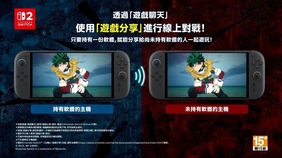 《我的英雄學院》最新家用主機遊戲《我的英雄學院 無盡正義》即將在9月3日於Nintendo Switch 2登場! 2 0622 myheroacademia allsjustice NS2 07