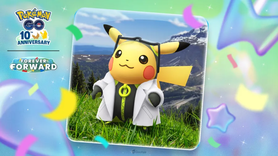 《Pokémon GO》公開10週年紀念三波慶祝活動!讓扮裝「皮卡丘」度過精彩7月! 5 圖5 7月第三波│首度登場的「維羅博士的助手皮卡丘」