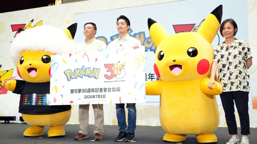 《寶可夢》30週年慶典台灣活動內容揭曉！「PokéXciting! in 台北」・互動路跑「Pokémon RUN 30」10月接力登場！