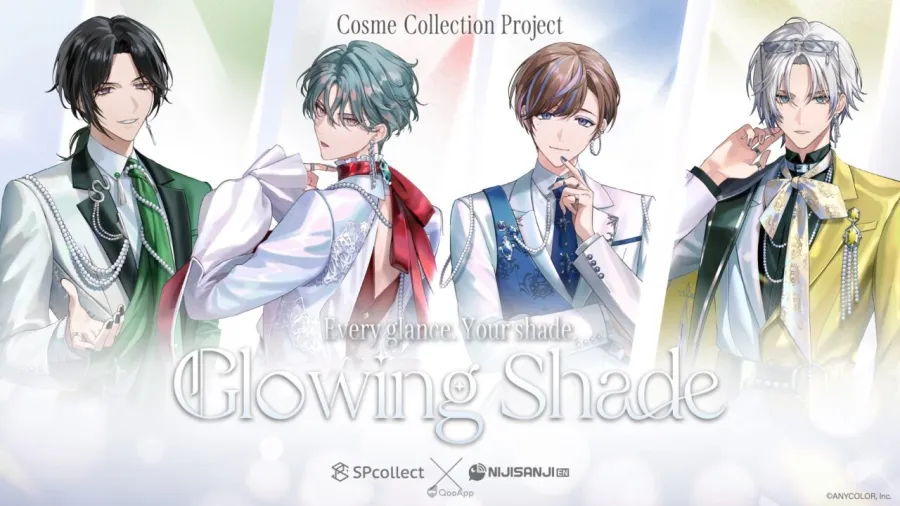 SPcollect×NIJISANJI EN聯名彩妝系列「Glowing Shade」第二彈正式開賣！人氣男團「BY THE BEAT」監修專屬彩妝