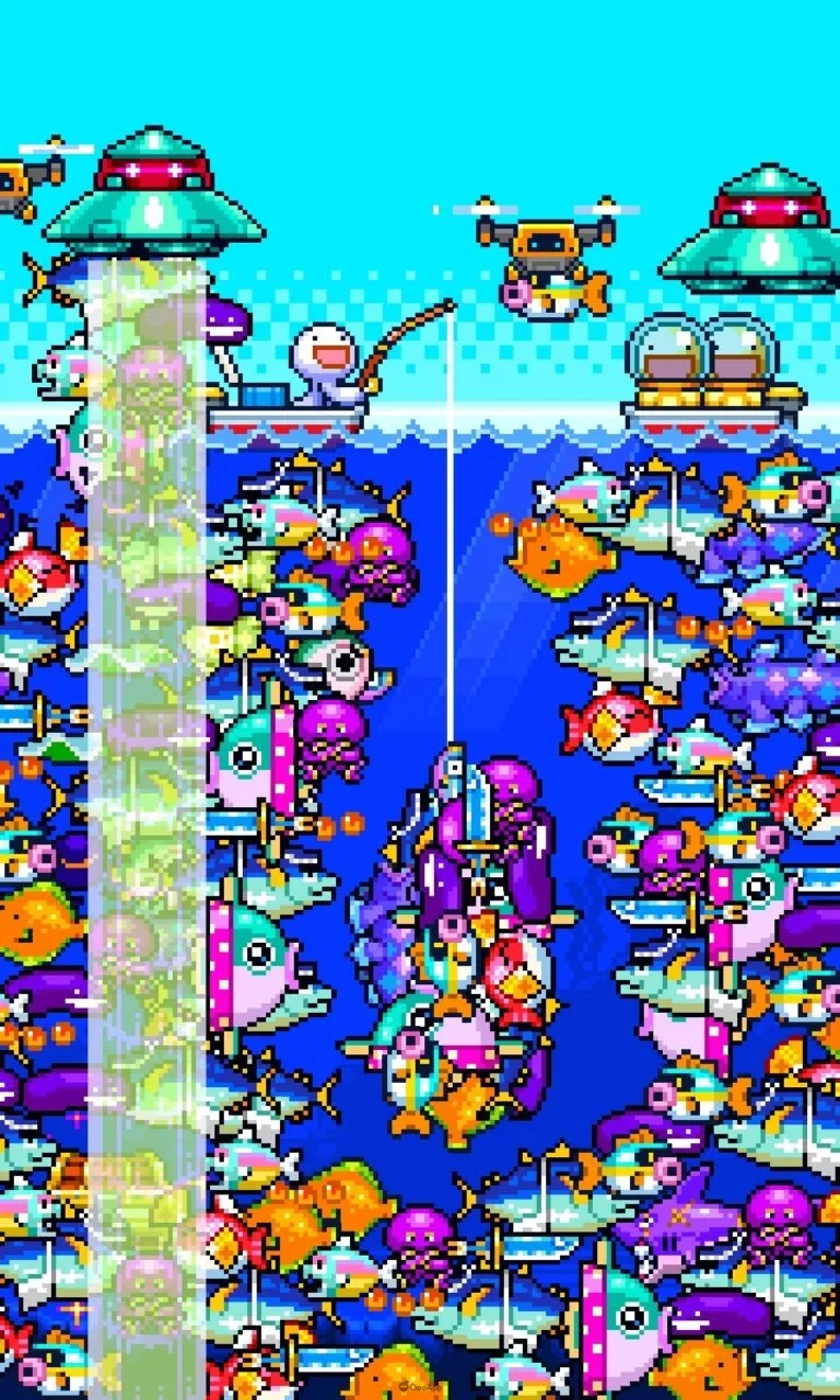 目標是釣起1,000萬條魚🎣iOS/Android短篇獨立釣魚遊戲《釣遍海裡的魚》預計7月20日推出 6 fish them all zh notext 00