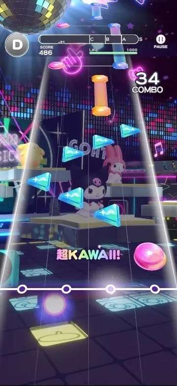 Sanrio Games首款手機遊戲《Sanrio Kawaii Me Live!》將於2027年推出!享受三麗鷗明星熱門歌曲的舞蹈節奏遊戲! 3 sub3