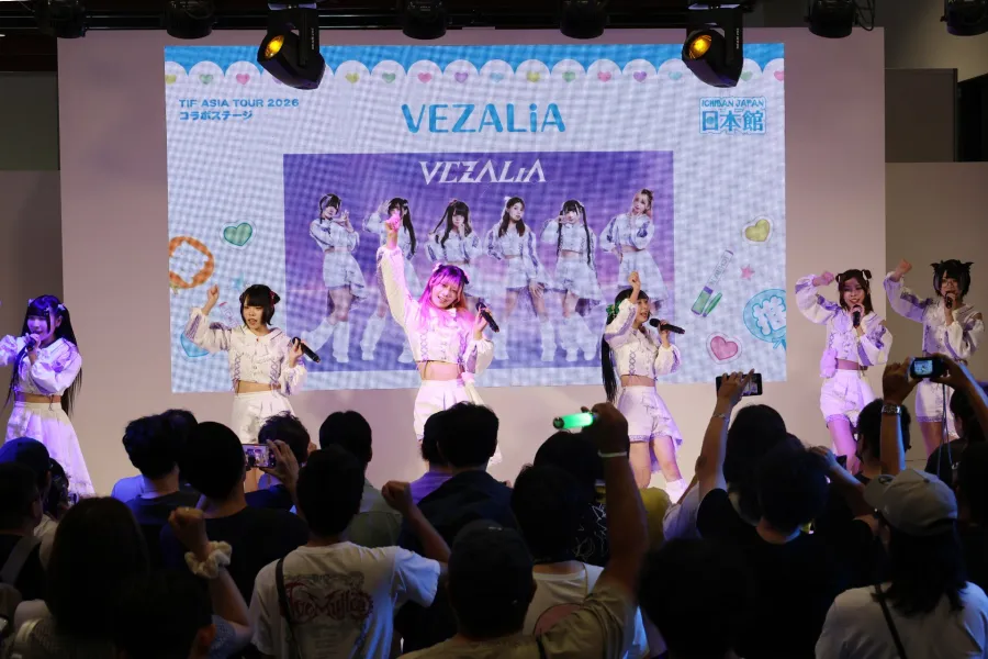 2026漫博:日本人氣聲優青山渚見面會日本館登場!迷你Live帶來多種曲風歌曲粉絲熱情應援! 7 VEZELiA