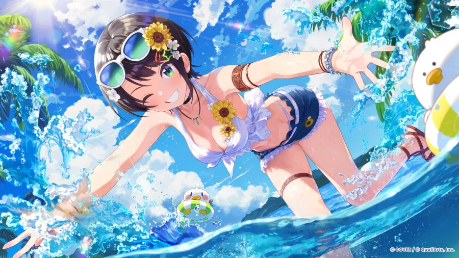 《hololive Dreams》首場遊戲內活動「哈囉!Brand New Summer!」開跑!泳裝★5角色、新曲〈Boom! Boom! Tropica Vacation〉同步推出 3 holodori Hello A Brand New Summer subaru