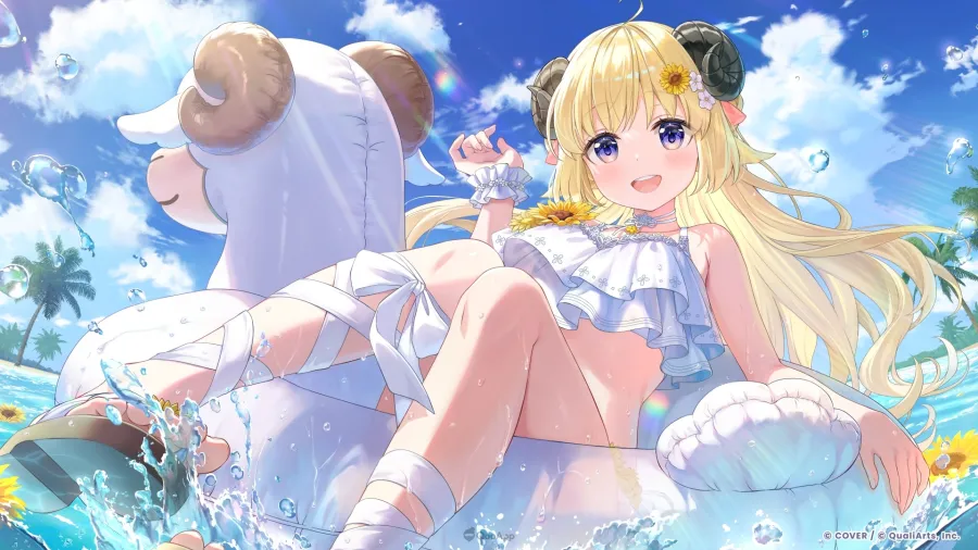 《hololive Dreams》首場遊戲內活動「哈囉!Brand New Summer!」開跑!泳裝★5角色、新曲〈Boom! Boom! Tropica Vacation〉同步推出 6 holodori Hello A Brand New Summer watame 1
