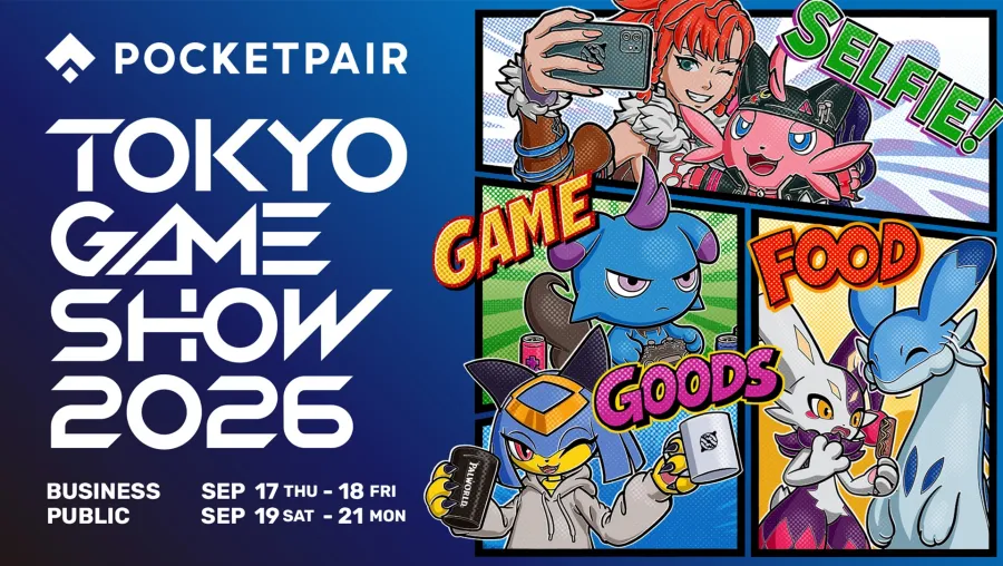 Pocketpair 確定參展TGS2026！打造史上最大展區，重現《幻獸帕魯》世界觀