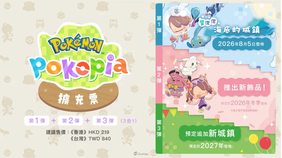 《Pokémon Pokopia》全球大賣500萬!付費DLC《擴充票》第1彈「冒泡泡海底的城鎮」現已正式推出 4 pokemon pokopia Expansion Info