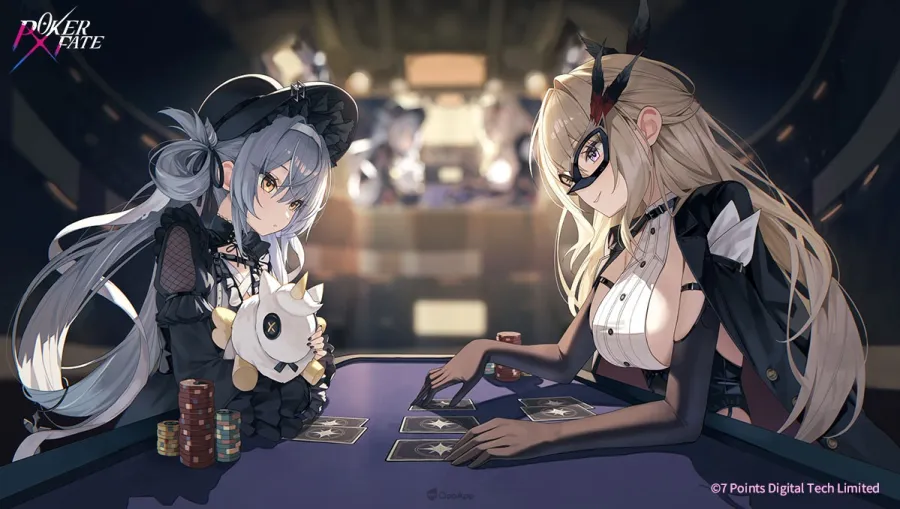 爆衣演出×豪華聲優!二次元美少女德州撲克《Poker Fate》正式登陸QooApp,與心儀牌手締結誓約! 10 pokerfatetc qooapp PR10