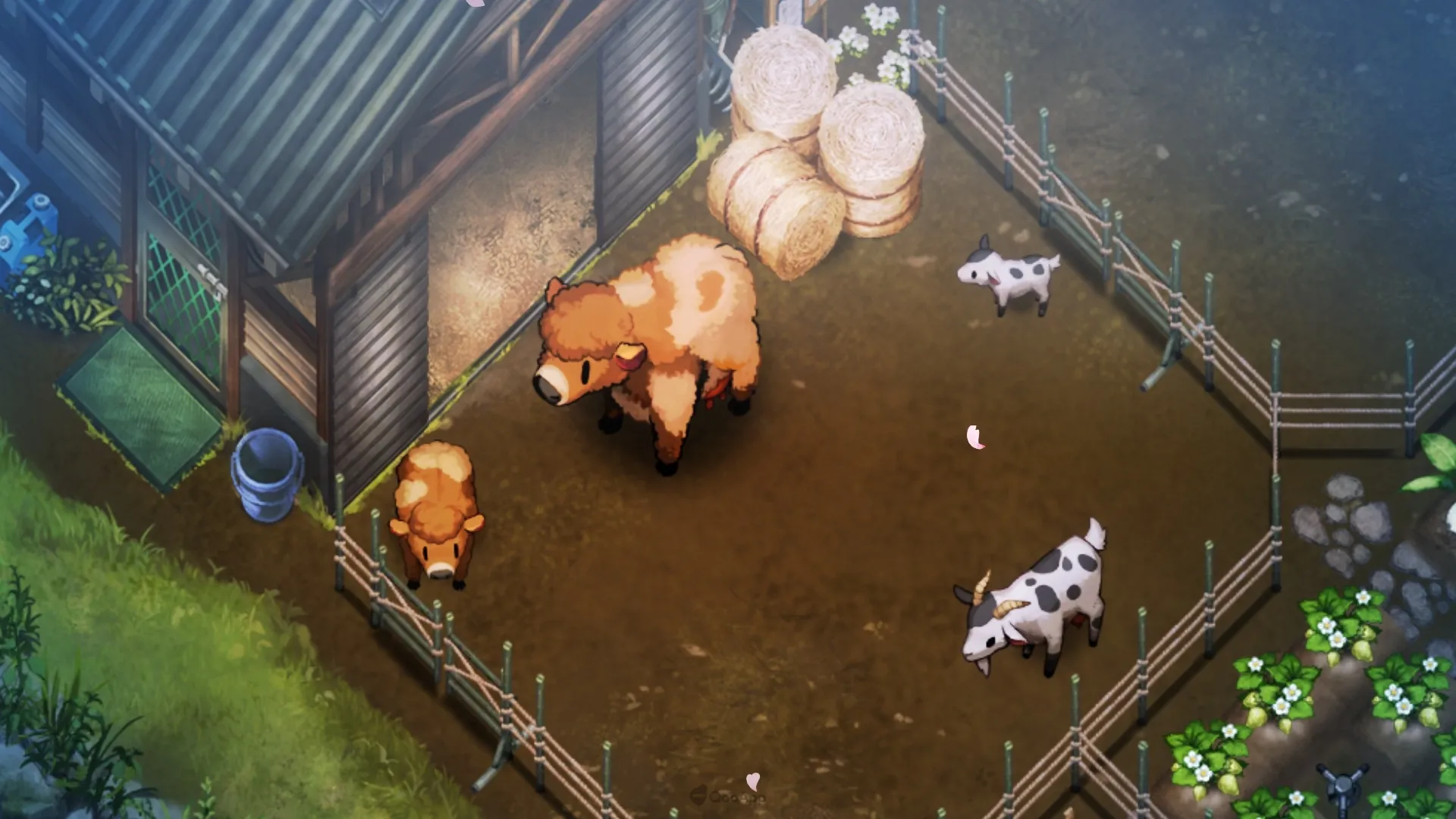 田園生活模擬遊戲《靜謐田園》免費更新第1彈9月29日推出!追加目錄功能及農地擴張等豐富內容 4 honogurashi bushy cow spotted goat