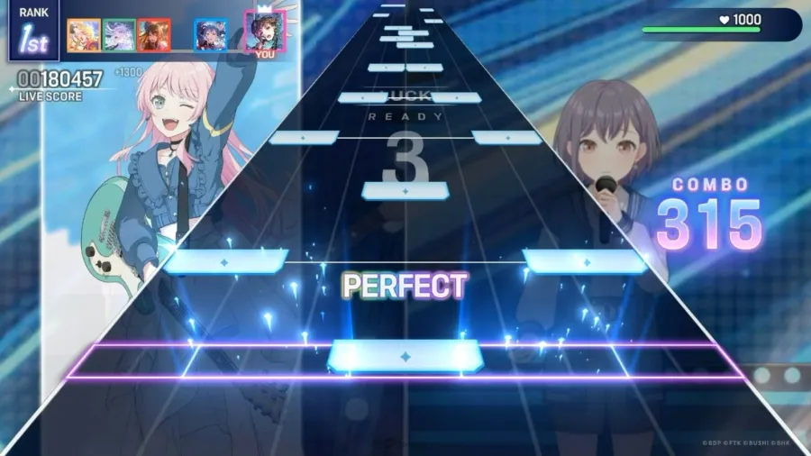 TGS2026:《BanG Dream! 交織的樂章》試玩體驗與玩法亮點介紹,手感與設定全面升級 17 BanGDream OurNotes TC GEKISO LIVE