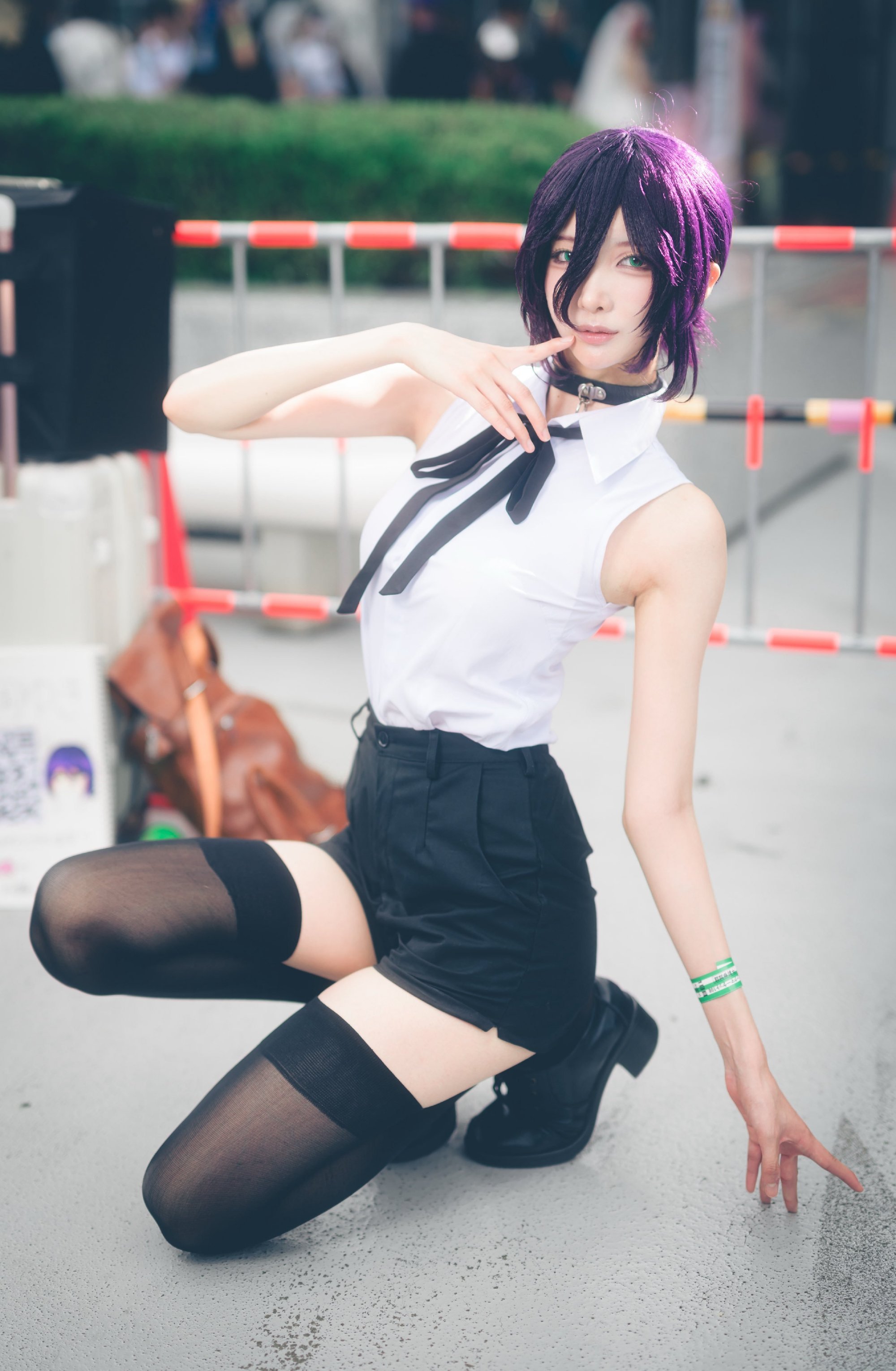 《电锯人》蕾塞Cosplay，7.2头身神还原！