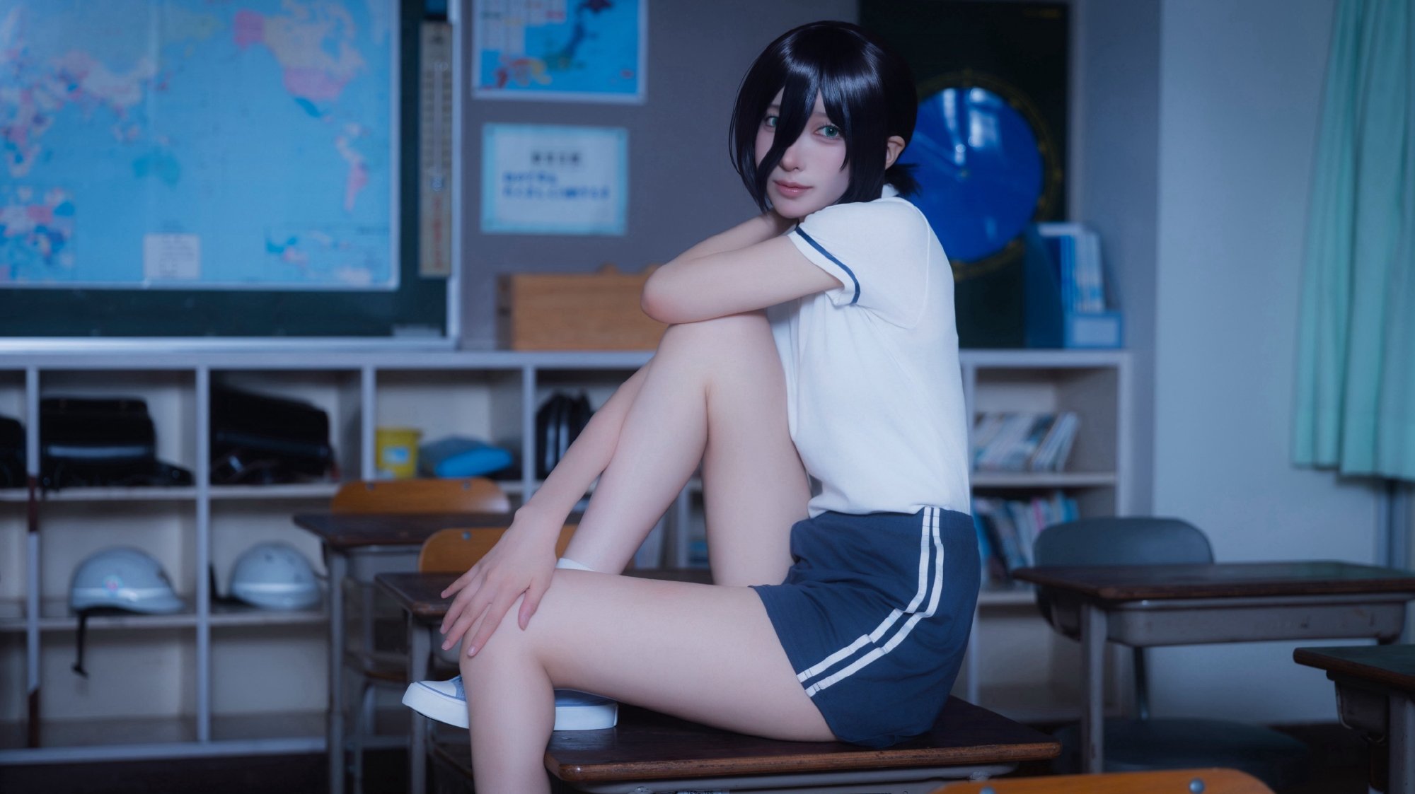 《电锯人》蕾塞Cosplay，7.2头身神还原！