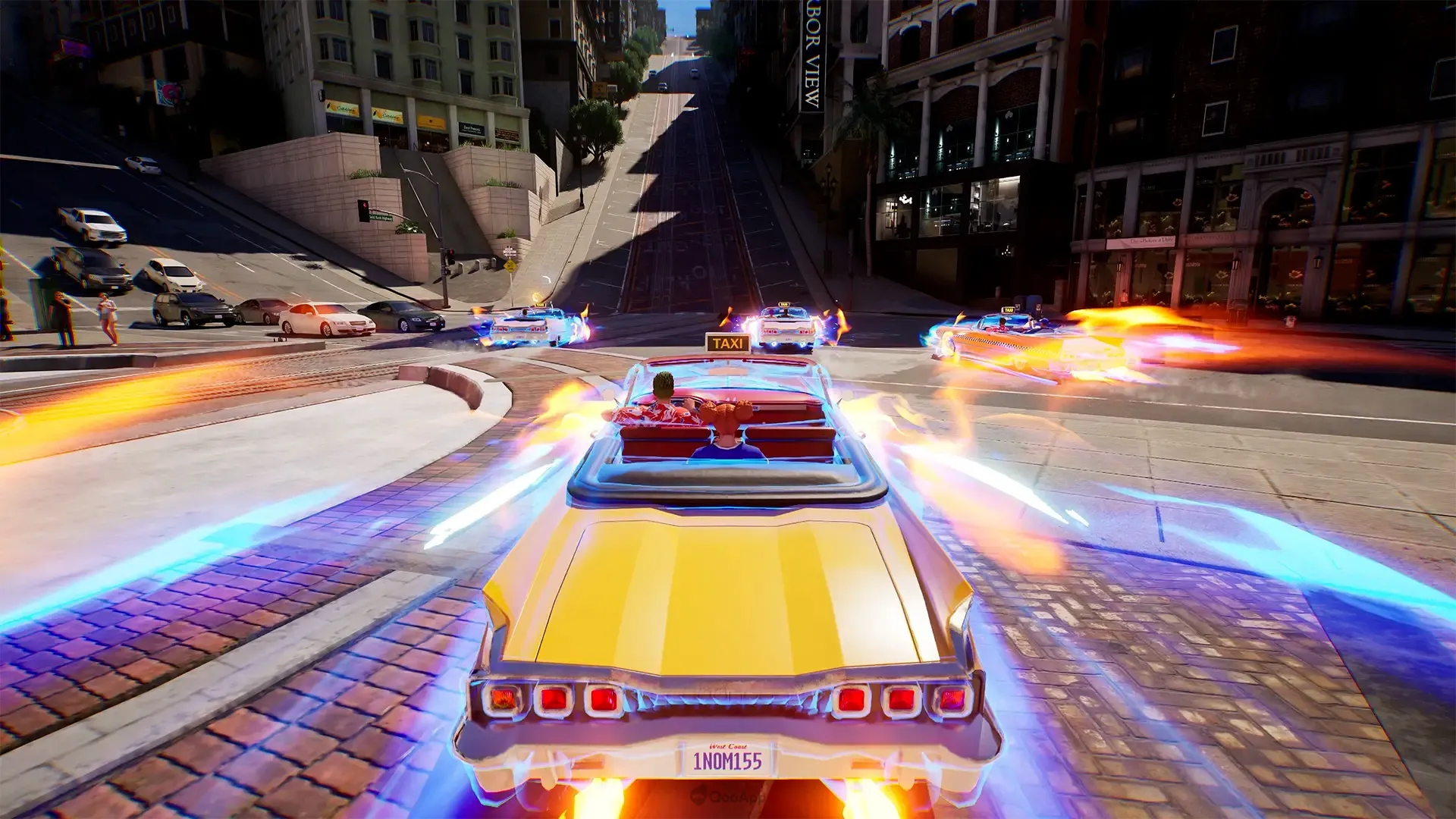 TGS2026:從經典爽快感到線上對戰!《瘋狂計程車:極速環遊》創意總監菅野顯二談本作新世代進化 16 crazytaxi worldtour policechase 1