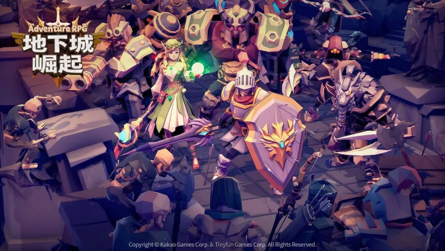 Kakao Games全新砍殺冒險RPG《地下城崛起》全球CBT玩家招募中！美國、台灣封測9月登場
