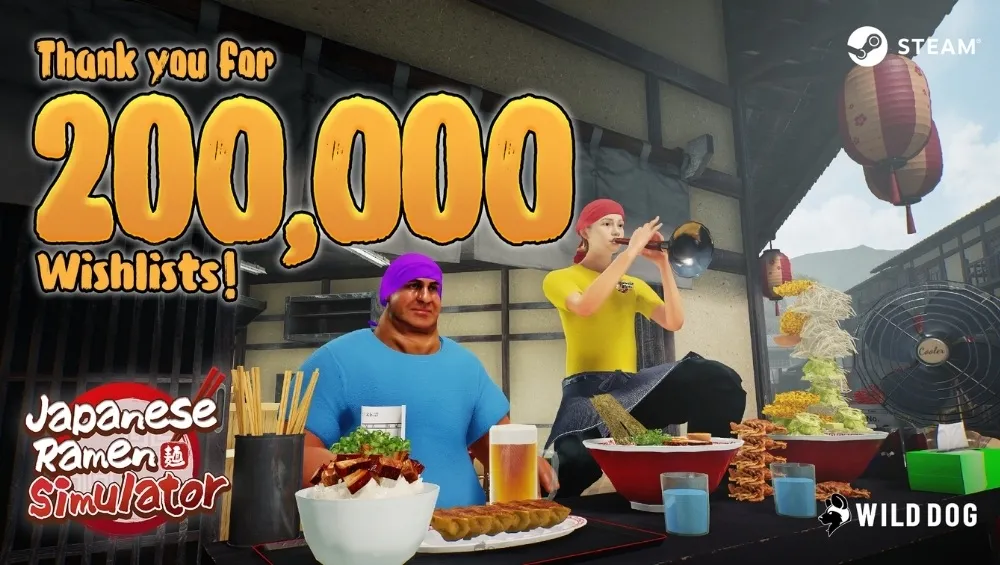 高自由度多人拉麵店模擬經營遊戲《Japanese Ramen Simulator》10月9日Steam搶先體驗!願望清單突破20萬 2 Japanese Ramen Simulator